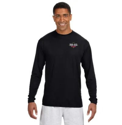 UPF 44+ Unisex Polyester Performance Long Sleeve